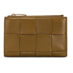Bottega Veneta Medium Cassette Bi-Fold Zip Wallet